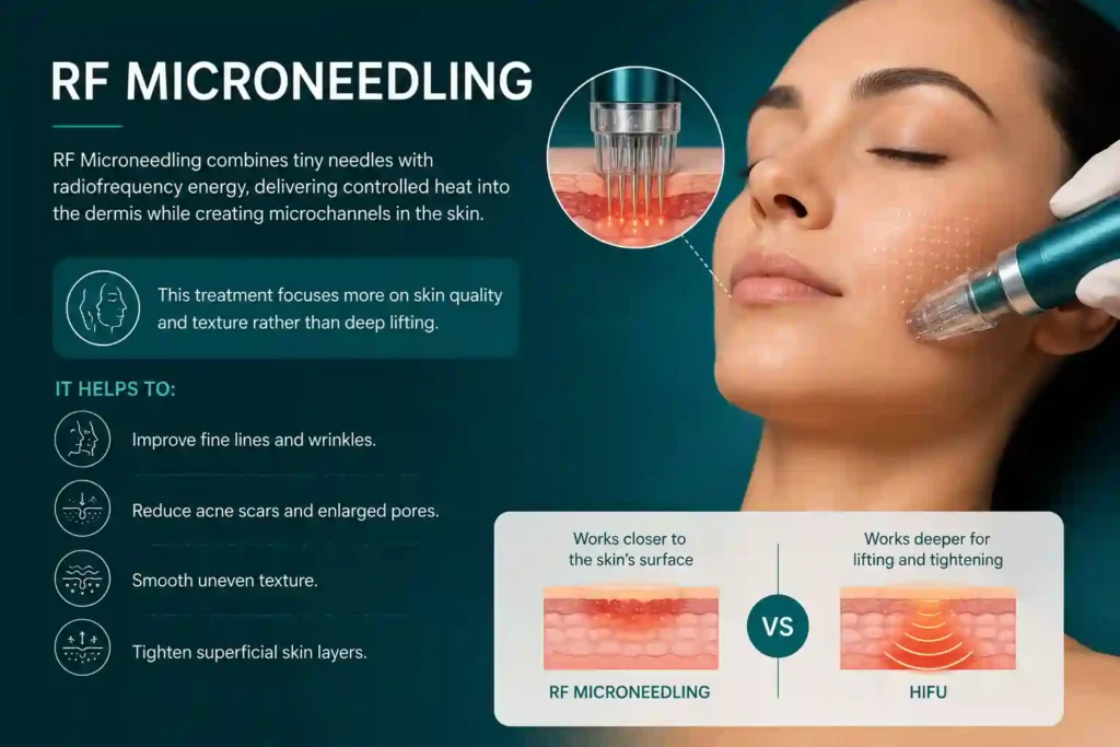 What Does RF Microneedling Do That HIFU Alone Cannot Chesham